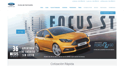 Desktop Screenshot of fordhermosillo.mx